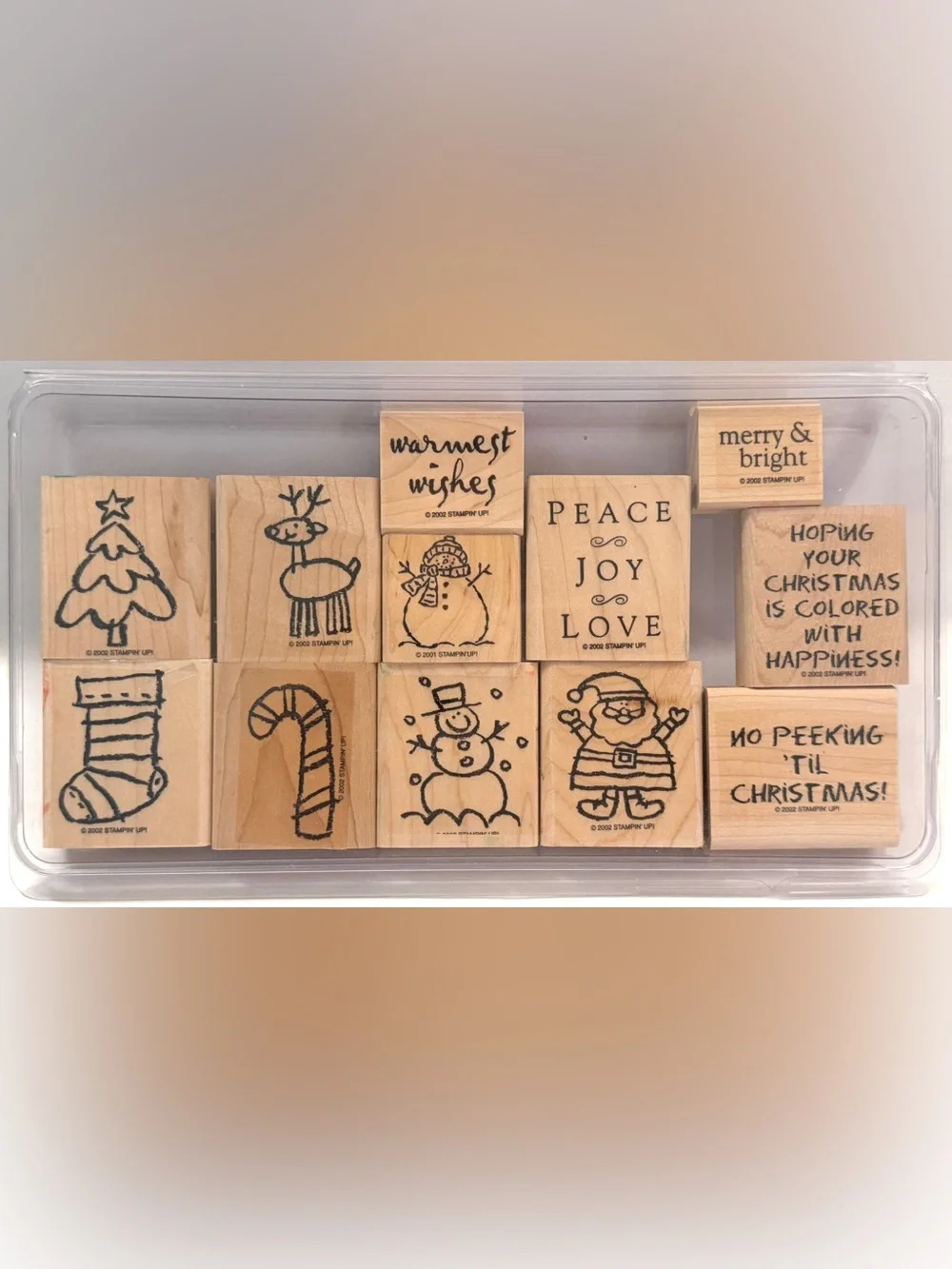 Like New Stampin’ Up Stamp Set~ Christmas + Free Stamp Pad